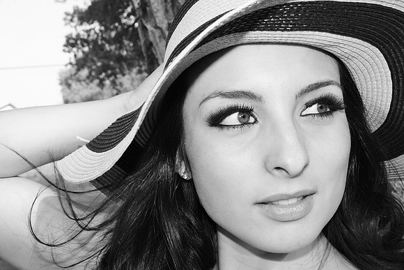 Black and White Albuquerque New Mexico Fine Art Portrait and Modeling Photography David Martinez Photography