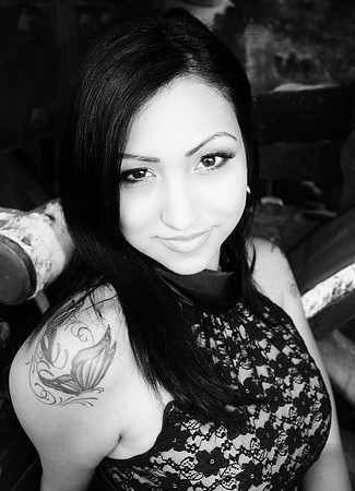 Black and White Albuquerque New Mexico Fine Art Portrait and Modeling Photography David Martinez Photography