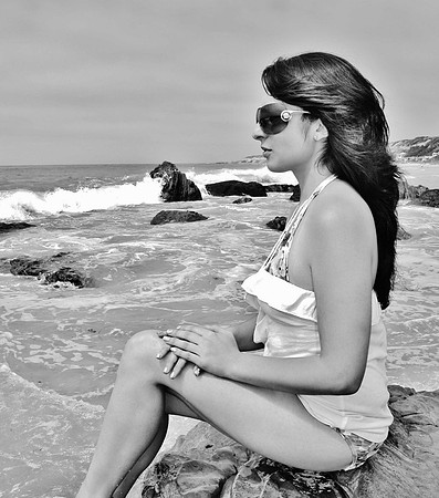Black and White Los Angeles Fine Art Portrait and Modeling Photography David Martinez Photography