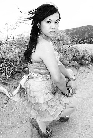 Black and White Albuquerque New Mexico Fine Art Portrait and Modeling Photography David Martinez Photography