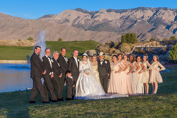 Sandia Resort Wedding, Albuquerque, New Mexico