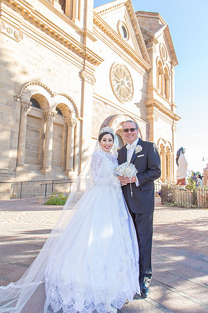Santa Fe Cathedral Wedding