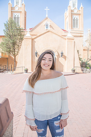 Old Town, Albuquerque, New Mexico - High School Senior Photo Session