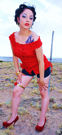 Betty Boop Themed Photo Shoot - La Dawna Jean