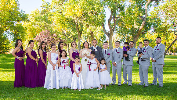 Kit Carson Park, Albuquerque, New Mexico Wedding