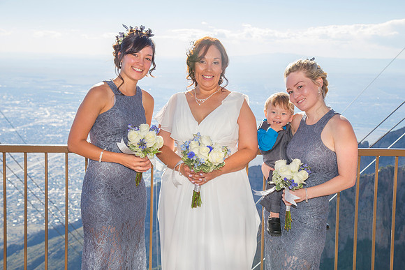 Sandia Peak Wedding, Albuquerque, New Mexico