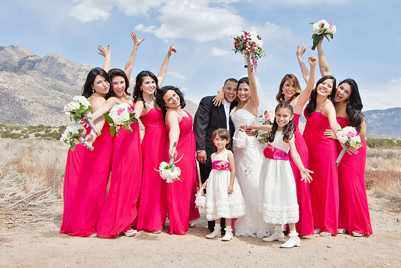 Albuquerque Wedding Photos - Sandia Mountain Foothills