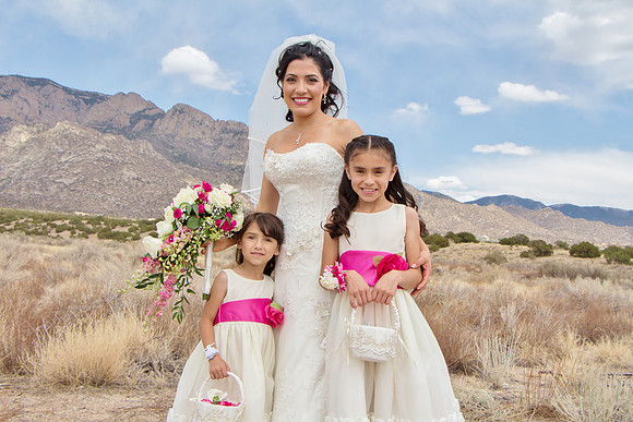 Albuquerque Wedding Photos - Sandia Mountain Foothills