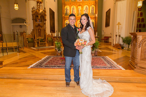 Cathedral Basilica of St. Francis of Assisi, Santa Fe, New Mexico Wedding