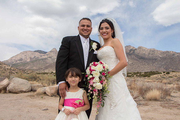 Albuquerque Wedding Photos - Sandia Mountain Foothills