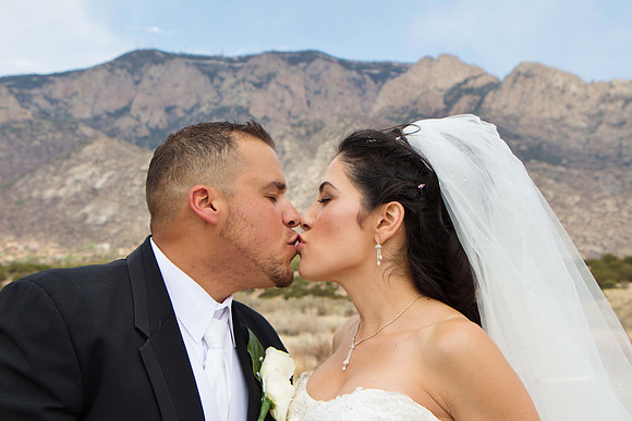 Albuquerque Wedding Photos - Sandia Mountain Foothills