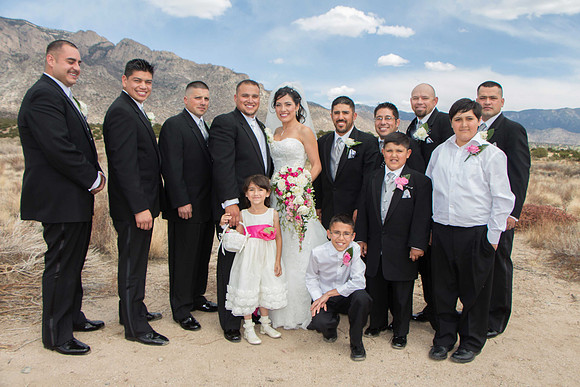 Albuquerque Wedding Photos - Sandia Mountain Foothills