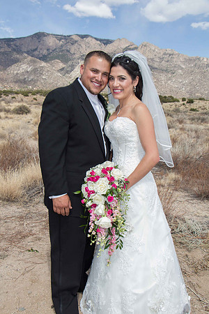 Albuquerque Wedding Photos - Sandia Mountain Foothills