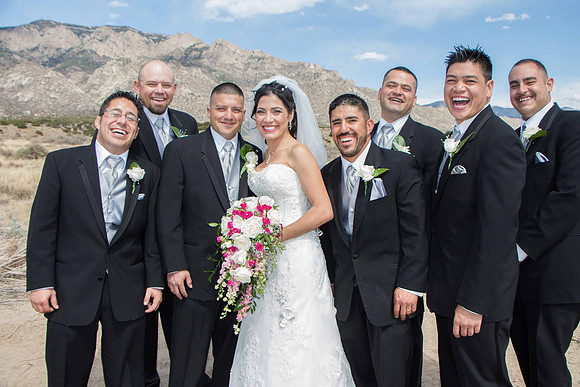 Albuquerque Wedding Photos - Sandia Mountain Foothills