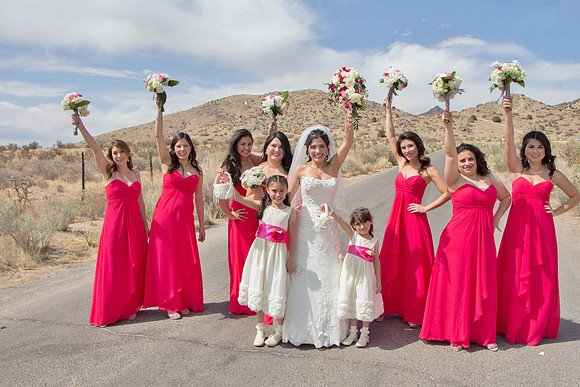 Albuquerque Wedding Photos - Sandia Mountain Foothills