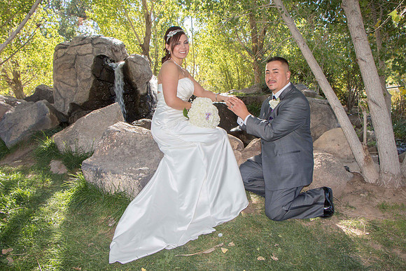 Tingley Beach,  Albuquerque, New Mexico Wedding