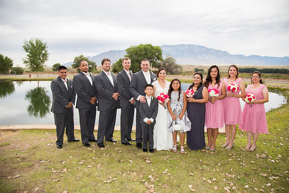 Sandia Lakes, Albuquerque, New Mexico Wedding