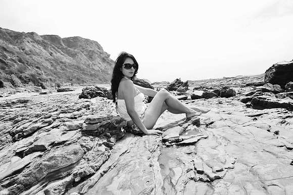 Black and White Albuquerque New Mexico Fine Art Portrait and Modeling Photography David Martinez Photography